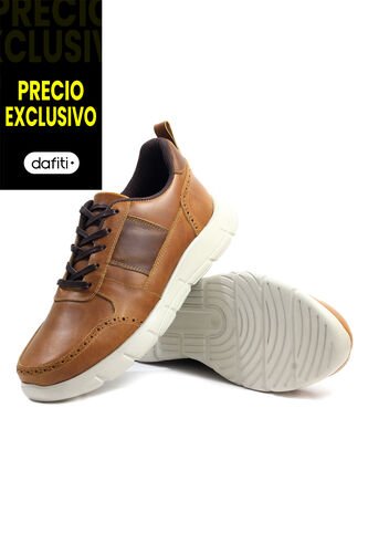 Tenis Cuero Hombre Miel VillabonR VL-3031C-A VillabonR