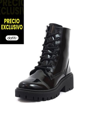 Botas Charol Mujer Negro VillabonR VMD-5045C-A