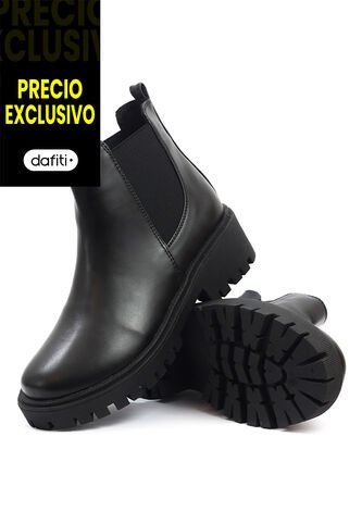 Botín Mujer Negro VillabonR VBA-5734 VillabonR