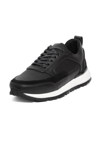 Tenis Cuero Negro VillabonR VTS-8040 VillabonR