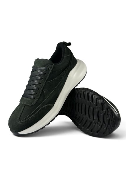 Tenis Cuero VillabonR VSA-4084 Verde