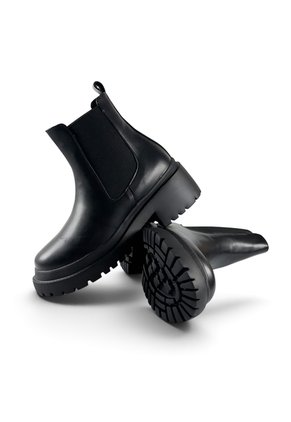 Botines Cuero Mujer Negro VillabonR VMY-9035