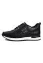 Tenis Cuero VillabonR VW-3034 Negro de VillabonR