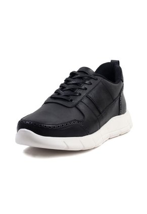 Tenis Cuero Hombre Negro VillabonR VL-3030