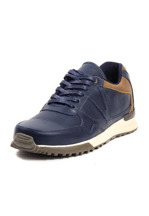 Tenis Cuero Hombre Azul VillabonR VA-3009