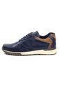 Tenis Cuero Hombre Azul VillabonR VA-3009 de VillabonR