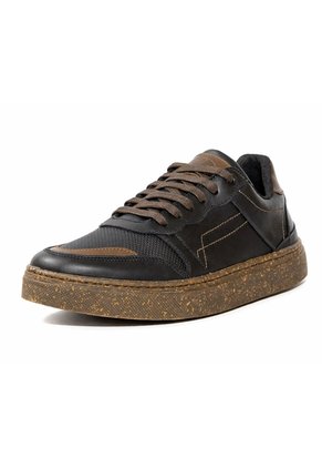 Tenis Cuero Hombre Negro VillabonR VD-3036