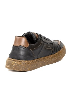 Tenis Cuero Hombre Negro VillabonR VD-3037