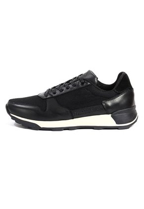 Tenis Moda Cuero Hombre Negro VillabonR VK-3030