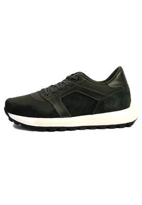 Tenis Moda Cuero Hombre Verde VillabonR VE-3033