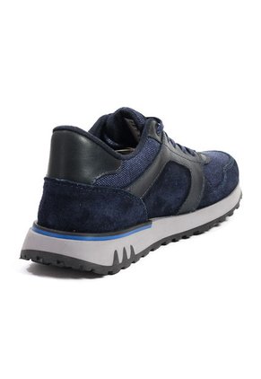 Tenis Moda Cuero Hombre Azul VillabonR VE-3031