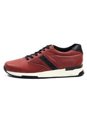 Tenis Cuero Hombre Rojo VillabonR VA-3012