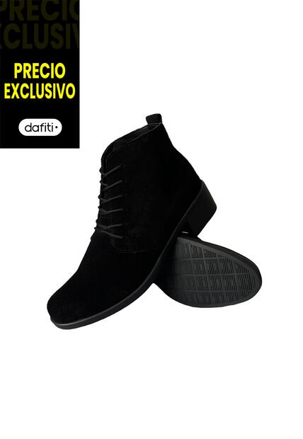 Botín Cuero Negro VillabonR VRB-3105