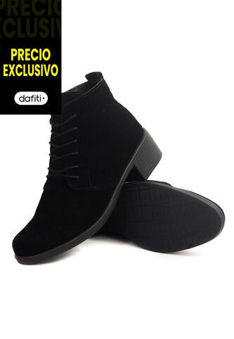 Botín Cuero Negro VillabonR VRB-3103 VillabonR