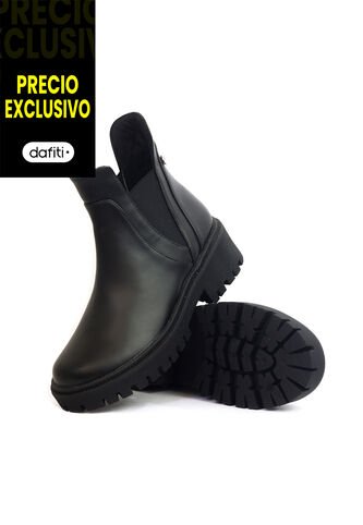 Botín Mujer Negro VillabonR VBA-5731 VillabonR