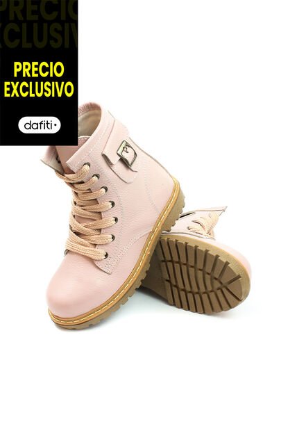 Botas Cuero Rosa VillabonR VDM-5055