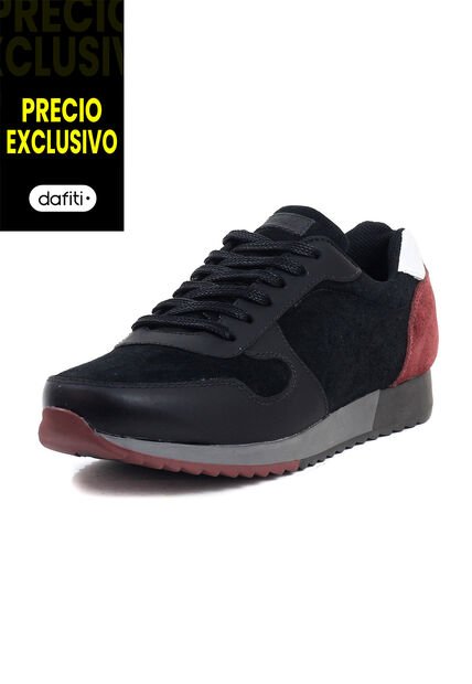 Tenis Cuero Negro VillabonR VP-3035