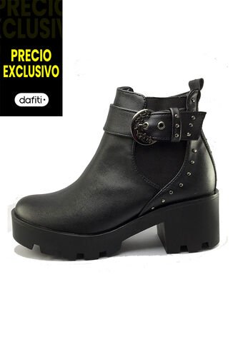 Botín Cuero Negro VillabonR VDP-2010 VillabonR