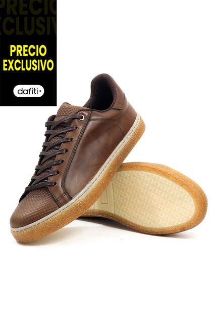 Tenis Cuero Café VillabonR VT-3013