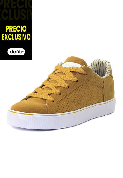 Tenis Mujer Mostaza VillabonR VTV-7050