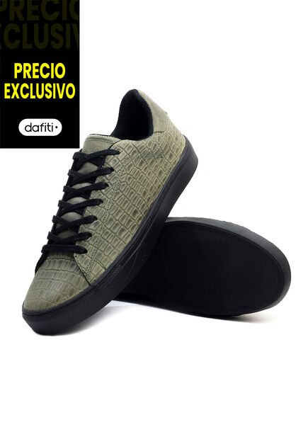 Tenis Cuero Verde VillabonR VT-3016