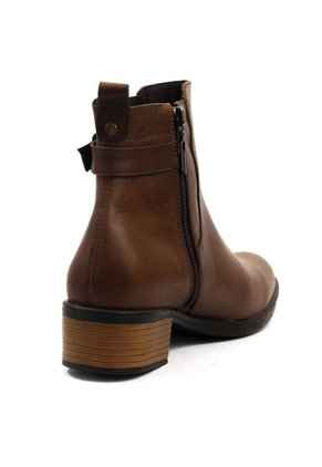 Botín Cuero Mujer Café VillabonR VSH-5330