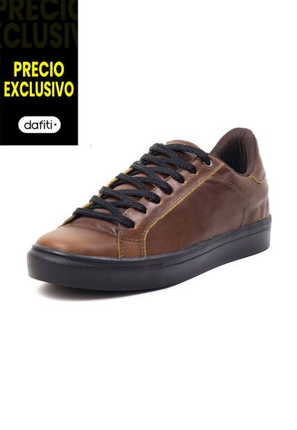 Tenis Cuero Café VillabonR VT-3010