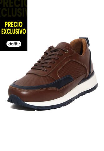 Tenis Cuero Café VillabonR VTS-8041 VillabonR