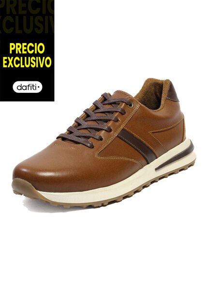 Tenis Cuero Hombre Miel VillabonR VATR-3017
