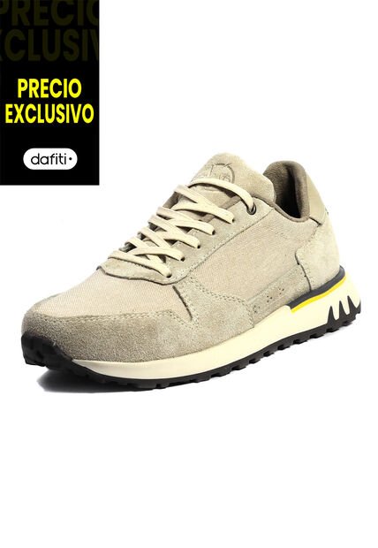 Tenis Moda Cuero Hombre Negro VillabonR VK-3031