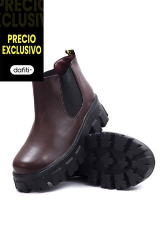 Botines Para Mujer Vinotinto VillabonR VBA-5739 VillabonR