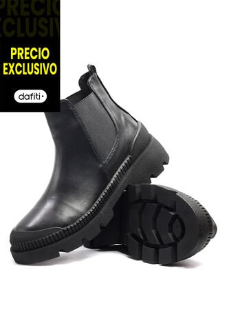 Botines Para Mujer Negro VillabonR VBA-5735 VillabonR