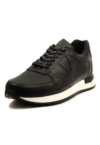Tenis Cuero Negro VillabonR VA-3002 VillabonR