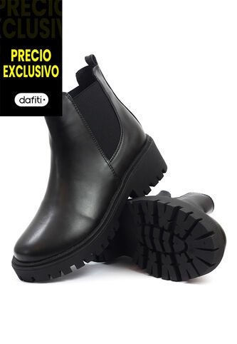 Botín Mujer Negro VillabonR VBA-5734 VillabonR