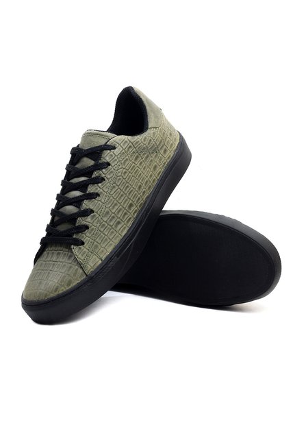 Tenis Cuero Verde VillabonR VT-3016