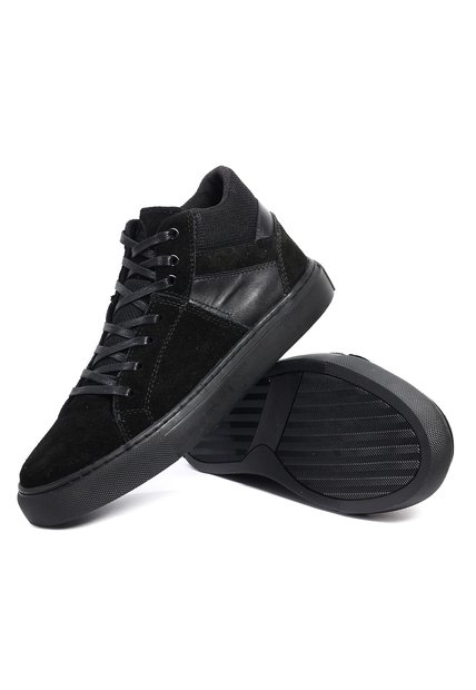 Teni Bota Moda Cuero Hombre Negro VillabonR VF-3032