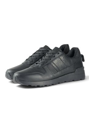Tenis Cuero Hombre VillabonR VW-3035 Negro