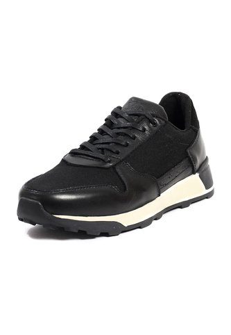 Tenis Moda Cuero Hombre Negro VillabonR VK-3030 VillabonR