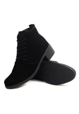 Botín Cuero Negro VillabonR VRB-3103 VillabonR