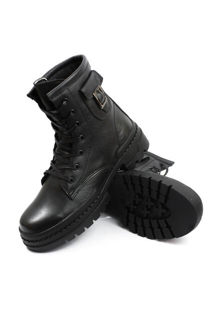 Botas Cuero Mujer Negro VillabonR VDM-5055