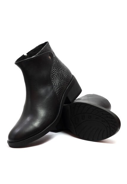 Botin Cuero Mujer Negro VillabonR VBP-5005