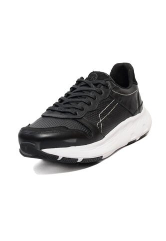 Tenis Cuero Hombre Negro VillabonR VD-3035 VillabonR