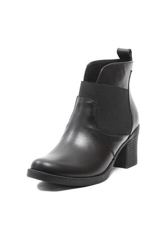 Botines Cuero Mujer Negro VillabonR VBC-5005 VillabonR
