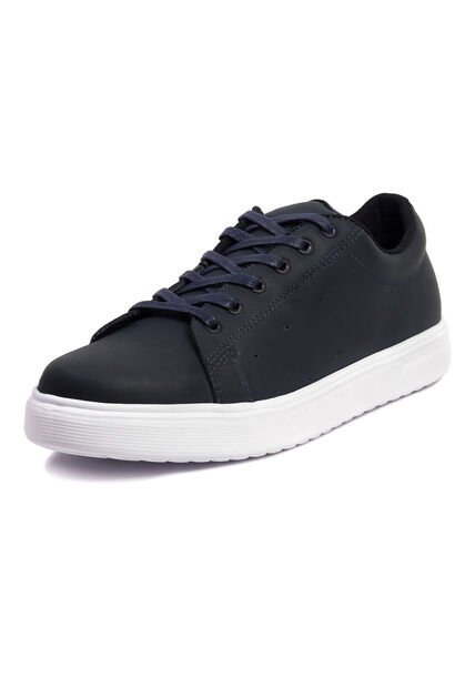 Tenis Cuero Hombre VillabonR VT-3018 Azul
