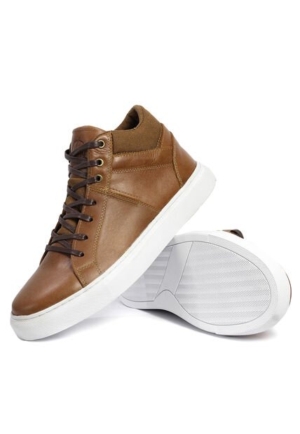 Teni Bota Moda Cuero Hombre Miel VillabonR VF-3034
