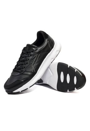 Tenis Cuero Hombre Negro VillabonR VD-3035