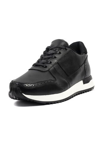 Tenis Cuero Hombre Negro VillabonR VL-3033 VillabonR