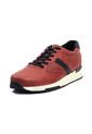 Tenis Cuero Hombre Rojo VillabonR VA-3012 de VillabonR