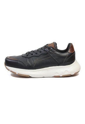 Tenis Cuero Hombre Negro VillabonR VD-3034