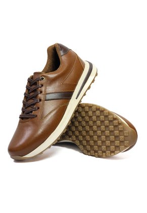 Tenis Cuero Hombre Miel VillabonR VATR-3017